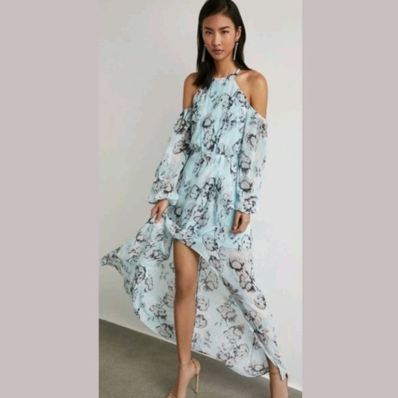 BCBGMAXAZRIA ISABELE FLORAL-PRINT MAXI DRESS Size 4 $298 - Picture 3 of 11